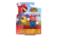 Super Mario 4" Figure - Mario wear Cappy with Yellow Power Moon UK Sale