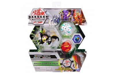 Bakugan Armored Alliance Starter Pack Trading Card and numbers - Fused Hydorous x Trhyno, Barbetra and Auxillataur UK Sale