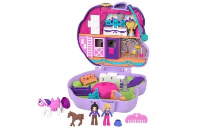Polly Pocket Playset ‘Jumpin’ Style Pony’ Compact UK Sale