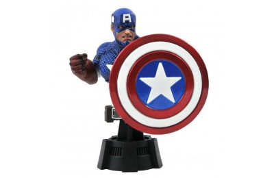 Diamond Select Marvel Comics Bust - Captain America UK Sale