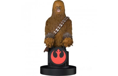 Star Wars Collectable Chewbacca 8 Inch Cable Guy Controller and Smartphone Stand UK Sale