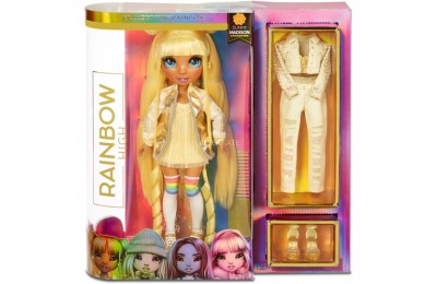 Rainbow High Sunny Madison – Yellow Fashion Doll with 2 Outfits UK Sale