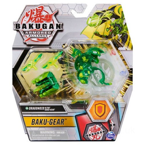 Bakugan Armoured Alliance Baku-Gear - Dragonoid Ultra (Green) UK Sale