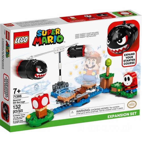 LEGO Super Mario Boomer Bill Barrage Expansion Set - 71366 UK Sale
