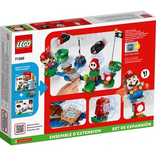 LEGO Super Mario Boomer Bill Barrage Expansion Set - 71366 UK Sale
