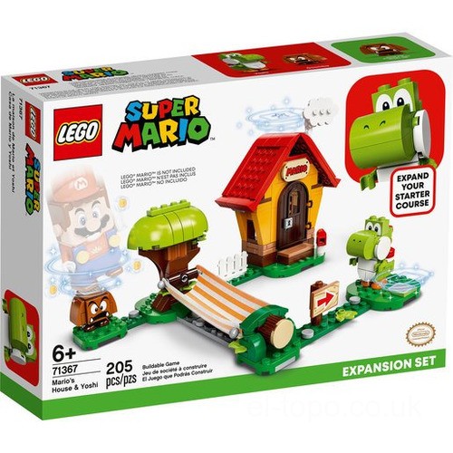 LEGO Super Mario Mario's House and Yoshi Expansion Set - 71367 UK Sale