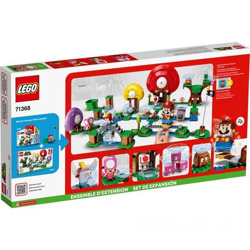 LEGO Super Mario Toad's Treasure Hunt Expansion Set - 71368 UK Sale