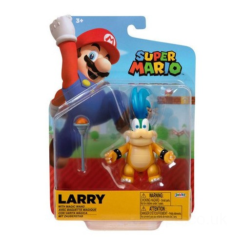 Super Mario 4" Figure - Larry Koopa with Wand UK Sale