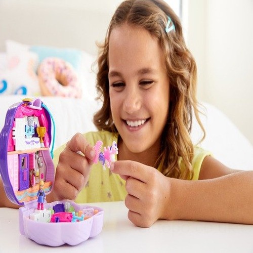 Polly Pocket Playset ‘Jumpin’ Style Pony’ Compact UK Sale