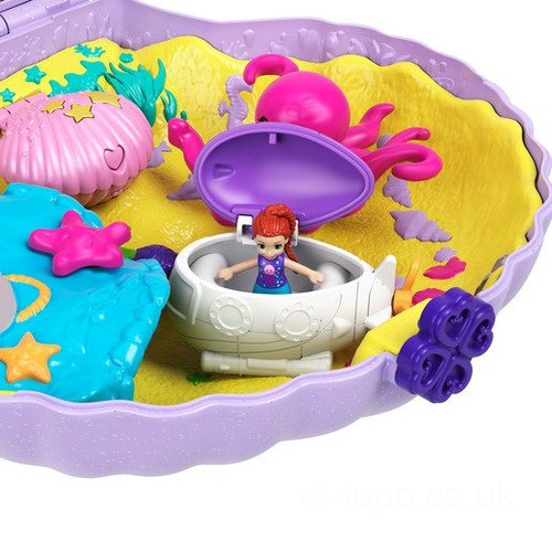 Polly Pocket Playset - Tiny Seashell Purse UK Sale