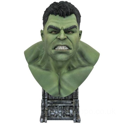 Diamond Select Marvel Legends In 3D Thor: Ragnarok 1/2 Scale Bust - Hulk UK Sale