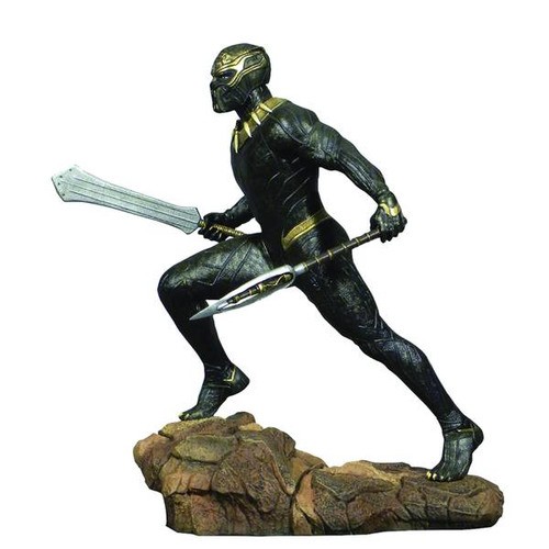 Diamond Select Marvel Gallery Black Panther PVC Figure - Killmonger UK Sale