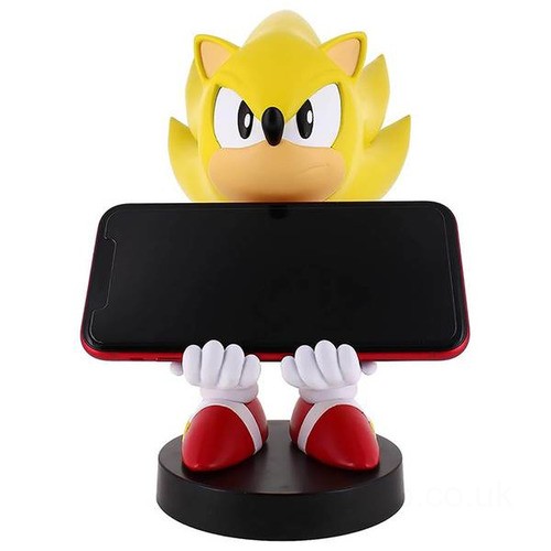Cable Guys Super Sonic Phone and Controller Holder 8 Inch Statue UK Sale
