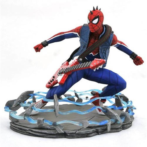 Diamond Select Marvel Gallery Spider-Man (PS4) PVC Figure - Spider-Punk UNITED KINGDOM Sale
