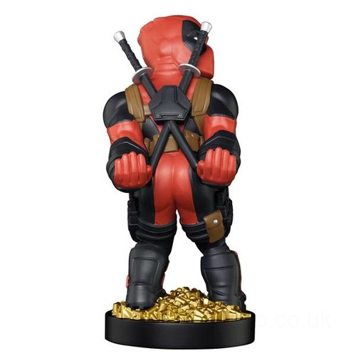 Marvel Collectable Deadpool 'Smart Ass' Cable Guy Controller and Smartphone Stand UK Sale