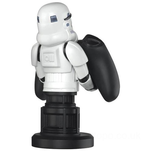 Star Wars Collectable Stormtrooper 8 Inch Cable Guy Controller and Smartphone Stand UK Sale