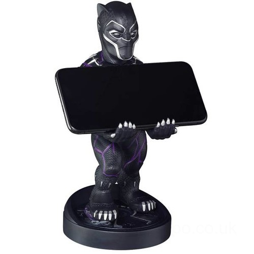 Marvel Black Panther 8 Inch Cable Guy Controller and Smartphone Stand UK Sale