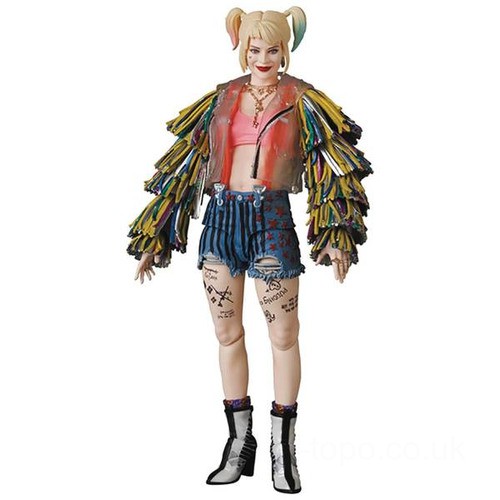 Medicom Birds Of Prey MAFEX Action Figure - Harley Quinn (Overalls Version) UK Sale