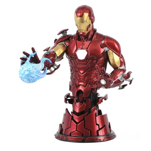 Diamond Select Marvel Comics Bust - Iron Man UK Sale