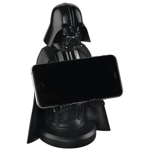 Star Wars Collectable Darth Vader 8 Inch Cable Guy Controller and Smartphone Stand UK Sale