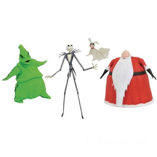 Diamond Select The Nightmare Before Christmas Deluxe Action Figure Lighted Box Set (SDCC 2020 unique) UK purchase