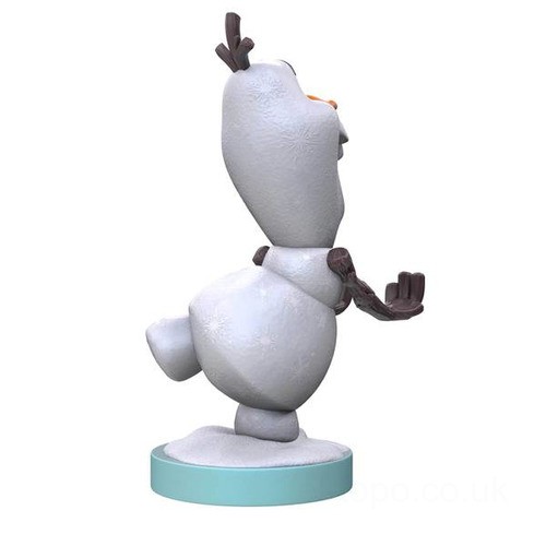 Disney Collectable Frozen Olaf 8 Inch Cable Guy Controller and Smartphone Stand UK Sale