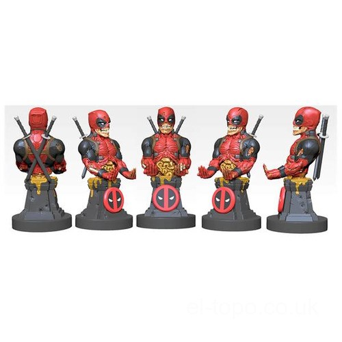 Marvel Zombie Deadpool Cable Guy Controller and Smartphone Stand - minimal Edition (Zavvi Exclusive) UK Sale