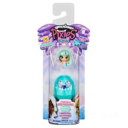 Hatchimals Mini Pixies 2-Pack - Glitter Angels (Styles May Vary) UK Sale