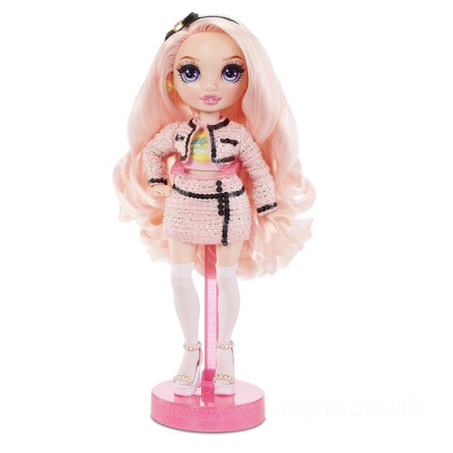 Rainbow High Bella Parker – Pink Fashion Doll with 2 Outfits UK Sale