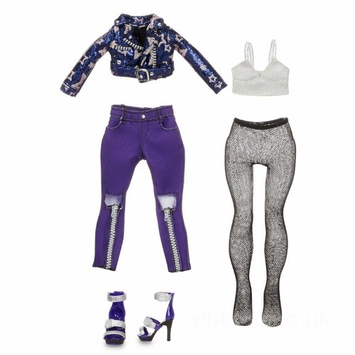 Rainbow High Krystal Bailey – Indigo Fashion Doll with 2 Complete Mix & Match Outfits and Accessories UK Sale