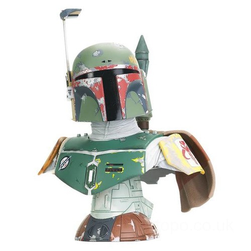Diamond Select Star Wars Legends In 3D 1/2 Scale Bust - Boba Fett (The Empire Strikes back once again Version) UK Sale